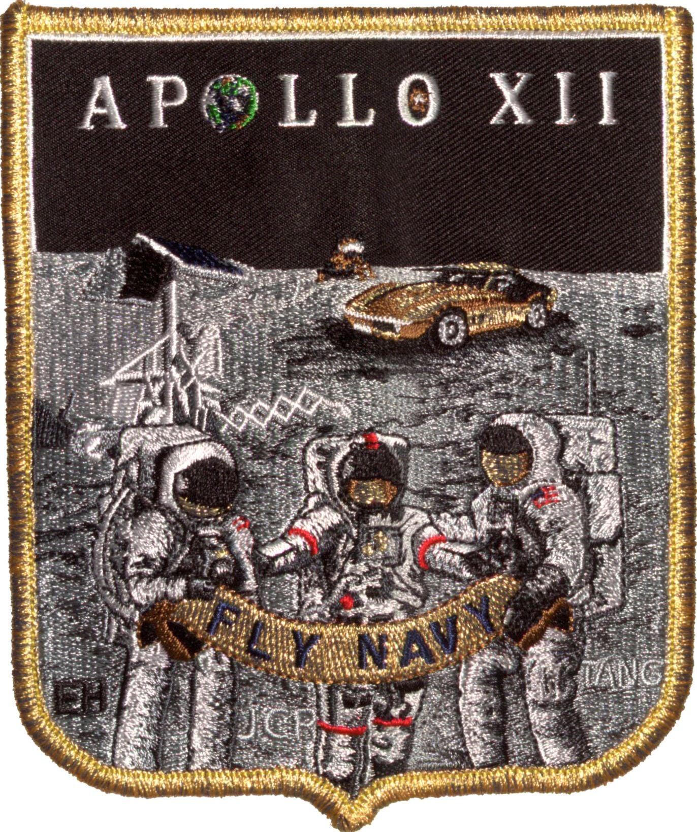 Apollo 12 Commemorative Spirit 5" Patch
