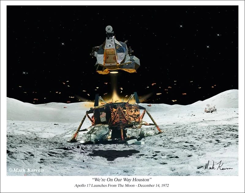 *Apollo 17 Challenger Giclee