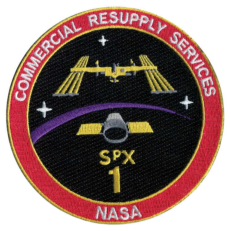 CRS SpaceX 1 from AB Emblem