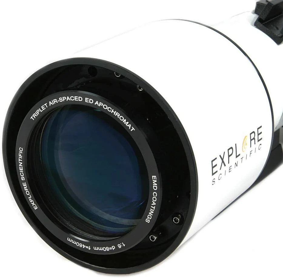 ED80 Essential Series Air-Spaced Triplet Refractor Astrophotography Telescope - Image 9
