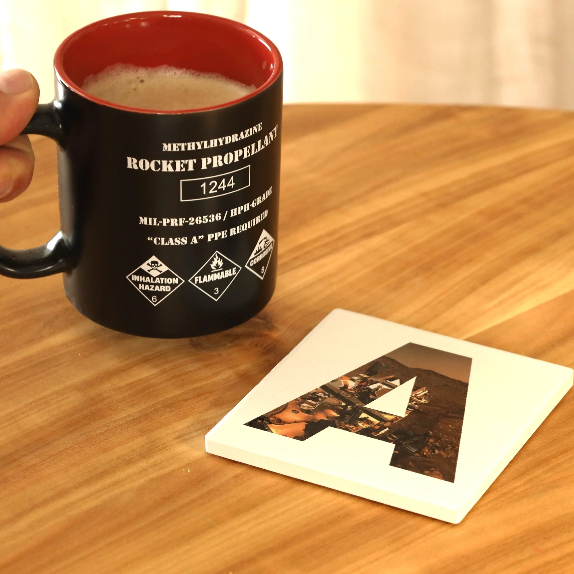 MARS Perseverance Ceramic Coaster Set - Image 2