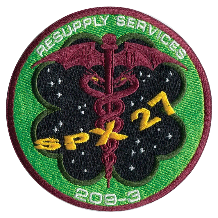 NASA SpaceX CRS 27 Mission Patch