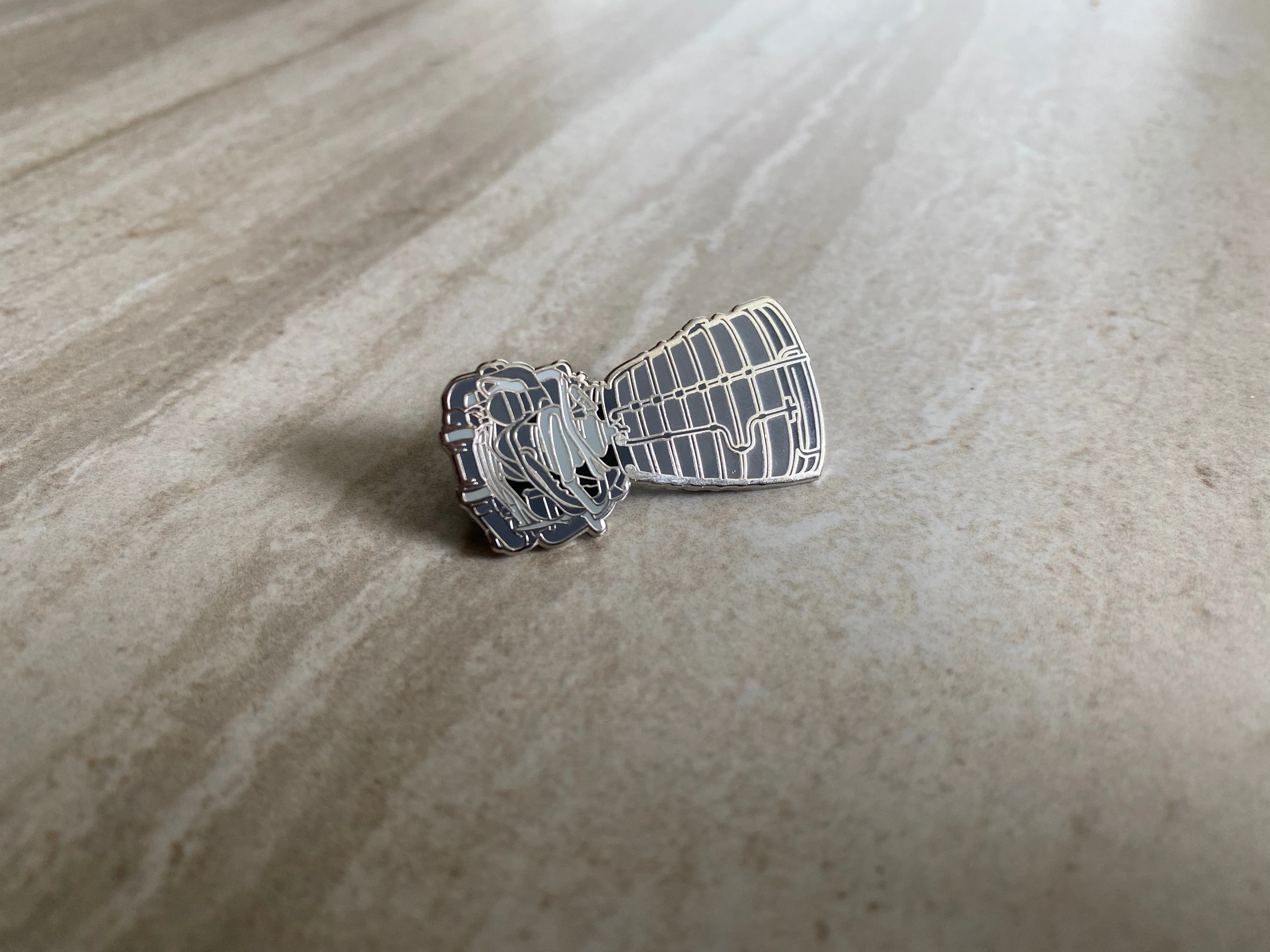 RS-25 Engine (SLS & Space Shuttle SSME) Hard Enamel Pin - Image 4