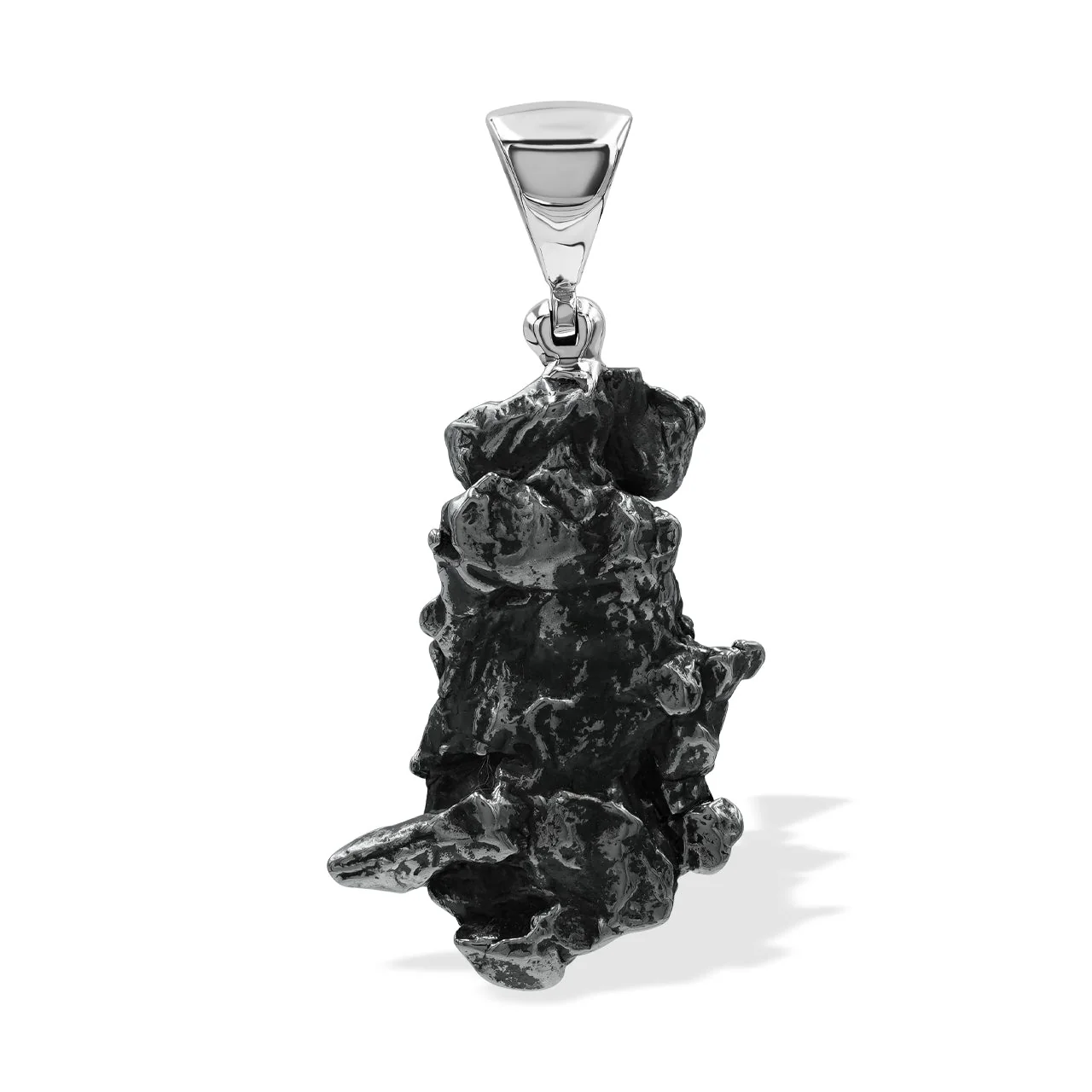 Starborn Campo del Cielo Meteorite Pendant in Sterling Silver - Image 4