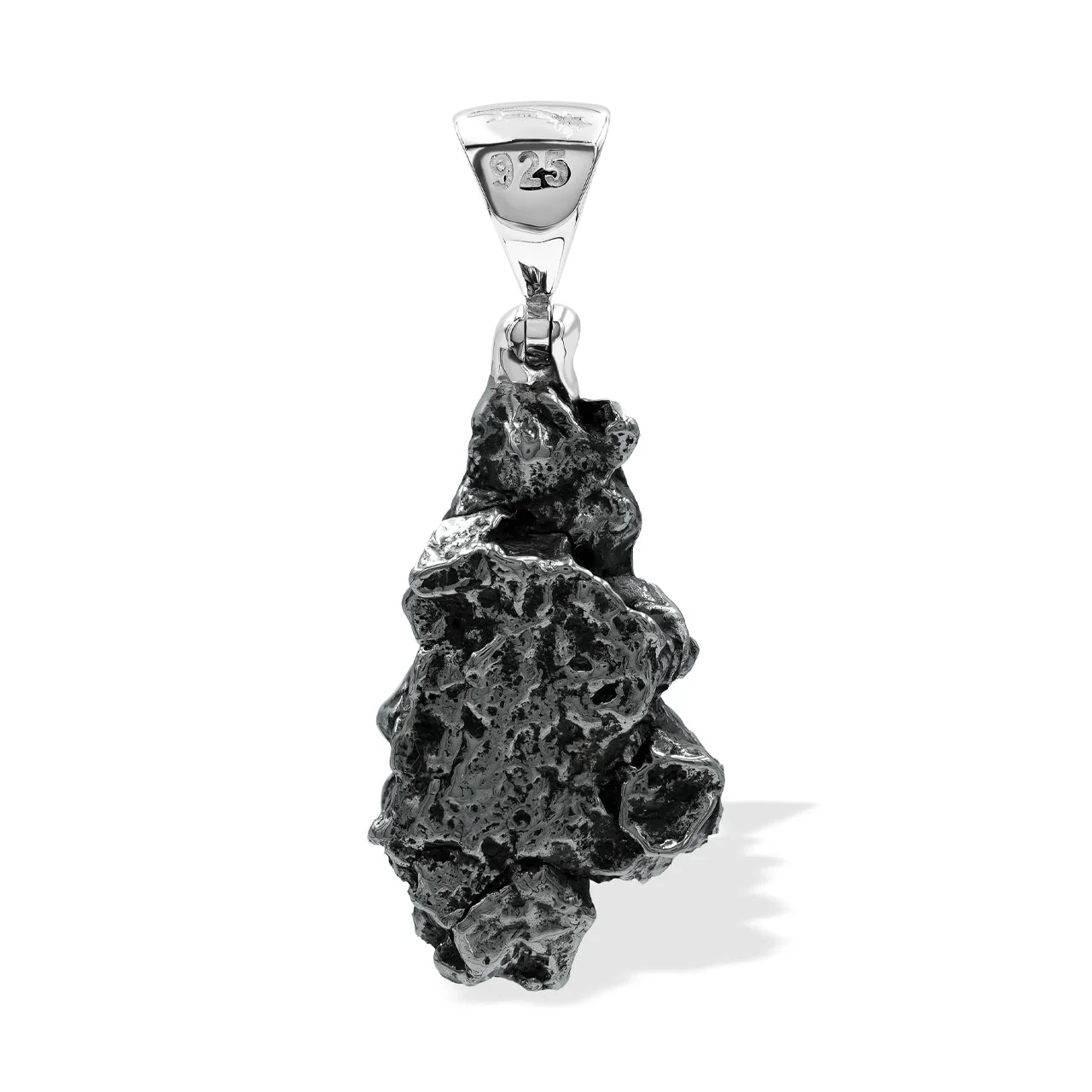 Starborn Campo del Cielo Meteorite Pendant in Sterling Silver - Image 5