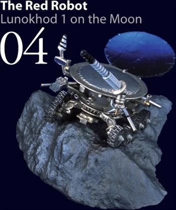 World Space Museum: Red Robot - Lunakhod 1 Model
